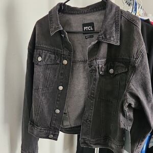 PTCL Women's Black Jean Jacket